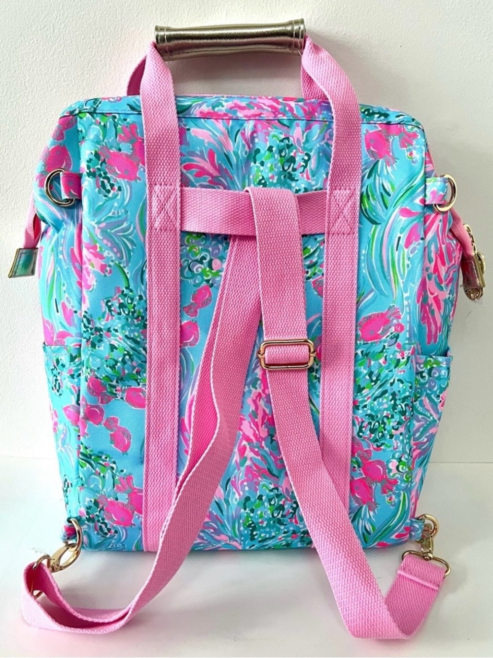 Lilly Pulitzer Insulted Backpack Cooler Tote - Picture 10 of 14